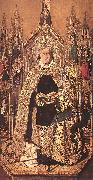 St Dominic Enthroned in Glory Bartolome Bermejo